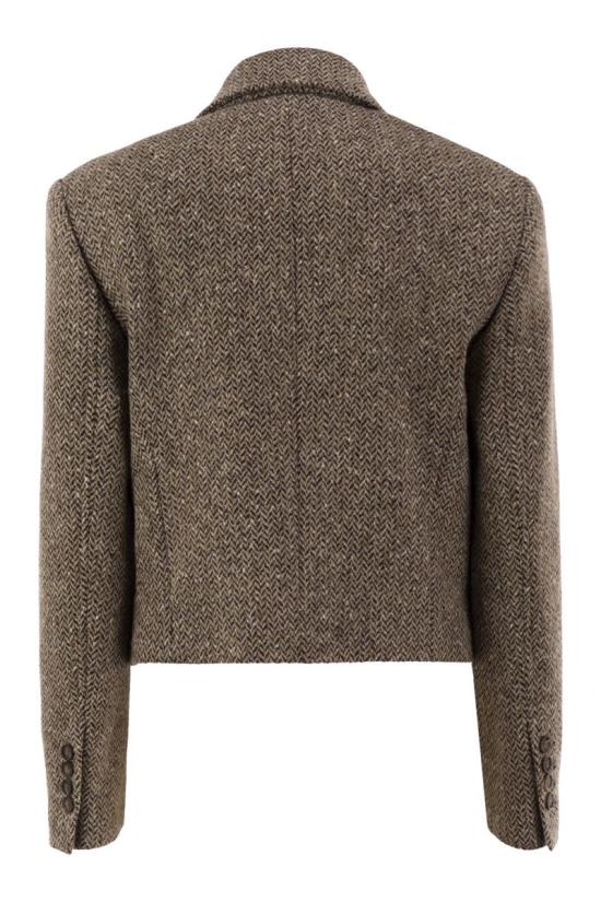 26FW 브루넬로 쿠치넬리 수트 자켓 MG5667237 C005 BROWN - BRUNELLO CUCINELLI
