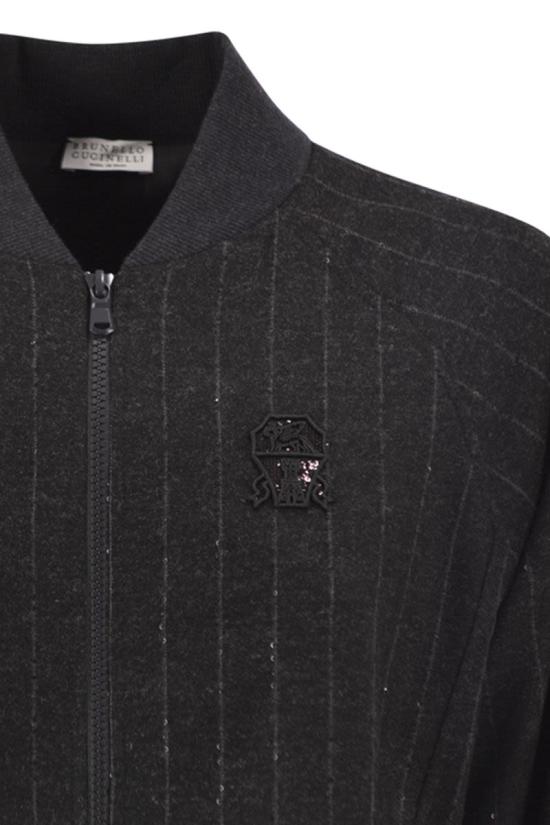 26FW 브루넬로 쿠치넬리 스웨터 MG576B2V06 C520 ANTHRACITE - BRUNELLO CUCINELLI