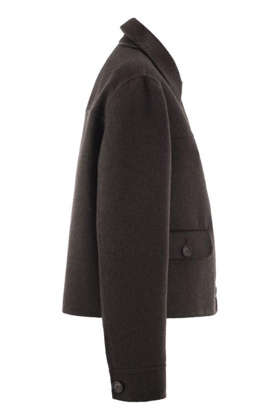 26FW 브루넬로 쿠치넬리 자켓 MD5037289 C125 DARK BROWN - BRUNELLO CUCINELLI