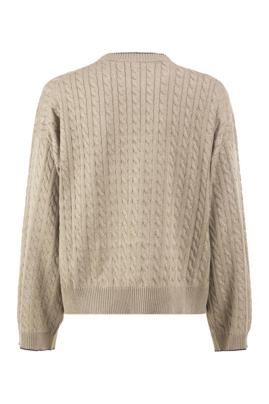 26FW 브루넬로 쿠치넬리 스웨터 MAZ226110 CBO65 BEIGE - BRUNELLO CUCINELLI