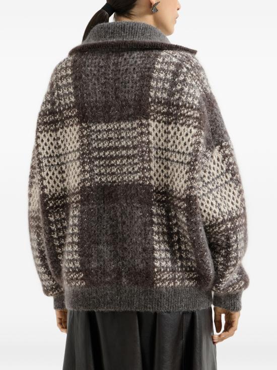 26FW 브루넬로 쿠치넬리 스웨터 MMT571726 CYL69 ANTHRACITE - BRUNELLO CUCINELLI