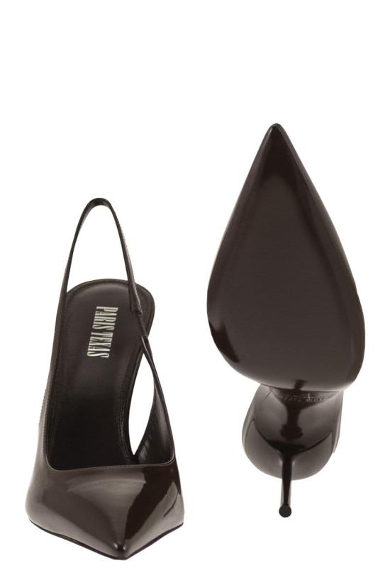26FW 파리텍사스 힐/펌프스 PX913XVN01 EBANO DARK BROWN - PARIS TEXAS