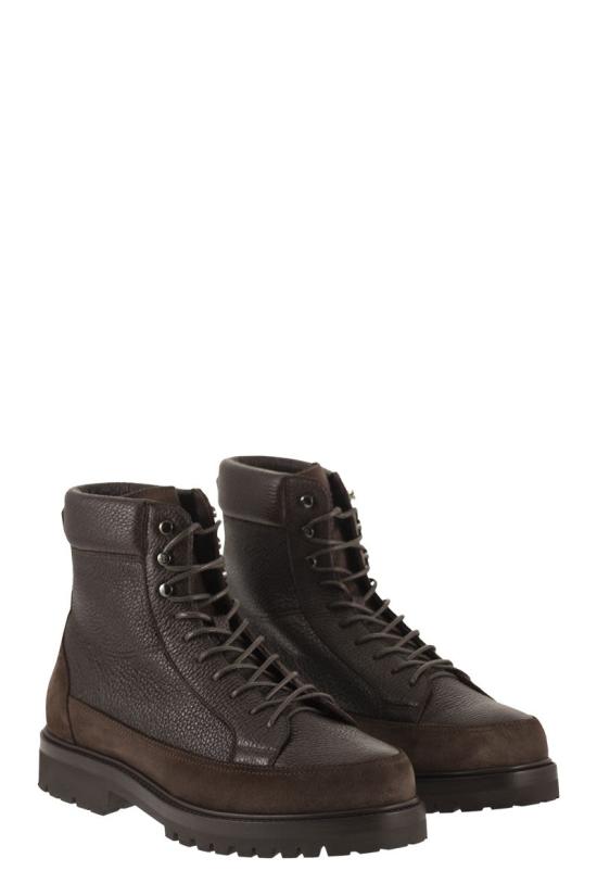 26FW 브루넬로 쿠치넬리 부츠 MZUNTSQ677 COL80 DARK BROWN - BRUNELLO CUCINELLI