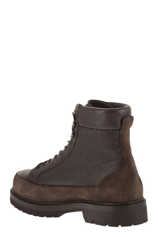 26FW 브루넬로 쿠치넬리 부츠 MZUNTSQ677 COL80 DARK BROWN - BRUNELLO CUCINELLI