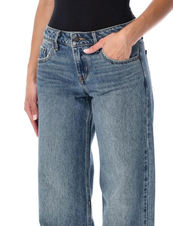 26FW 리바이스 스트레이트 팬츠 A5566 0028 MID BLUE - LEVI'S