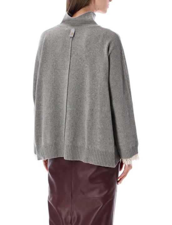 26FW 알베르타 페레티 스웨터 262U09226601 0474 grey - ALBERTA FERRETTI