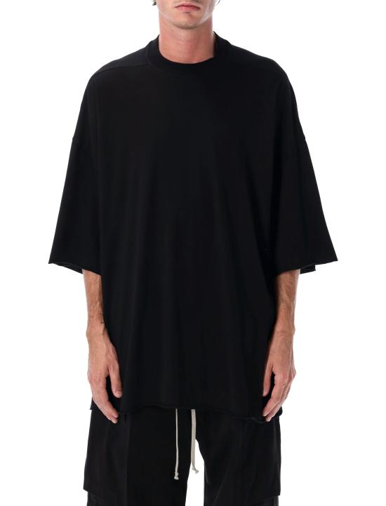 26FW 릭 오웬스 반팔 티셔츠 DU02F6259RN 09 BLACK