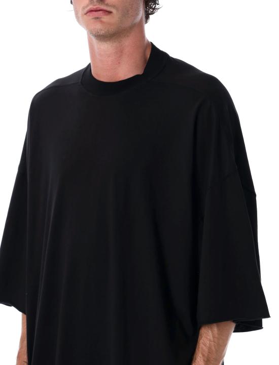 26FW 릭 오웬스 반팔 티셔츠 DU02F6259RN 09 BLACK - RICK OWENS