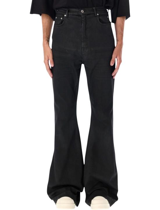 26FW 릭 오웬스 데님 자켓 DU02F6365SBW 99X BLACK WAX