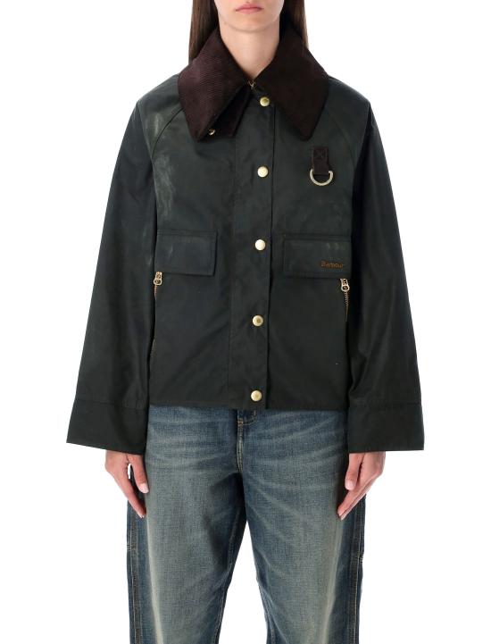 26FW 바버 캐튼 왁스 재킷 LWX1333 SG51 SAGE