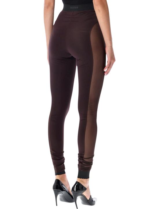 26FW 디 아티코 스트레이트 팬츠 WCP00315MIX117AA 204 DARK BROWN - THE ATTICO