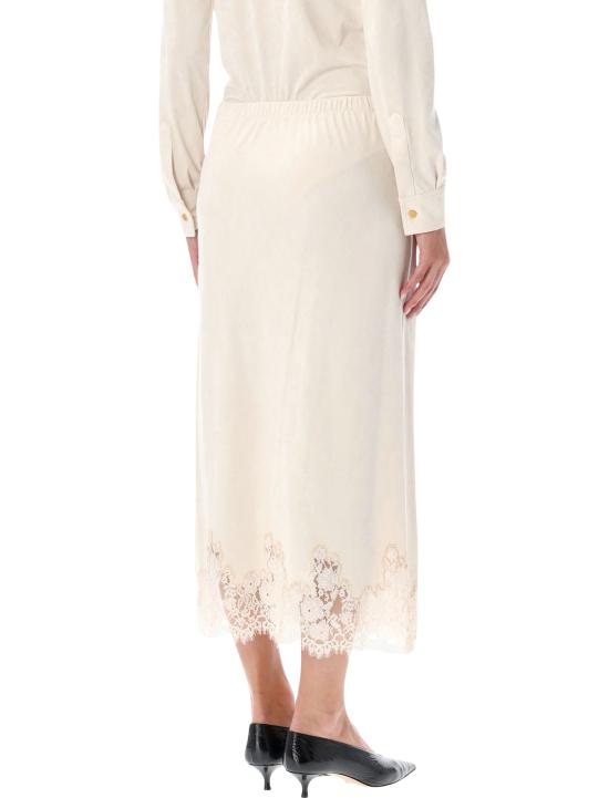 26FW 알베르타 페레티 롱 스커트 262U01066645 0003 IVORY - ALBERTA FERRETTI