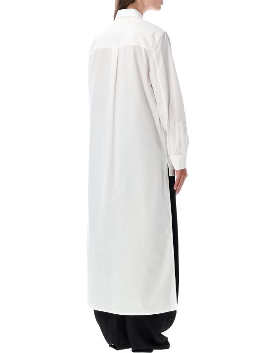 26FW 알라이아 셔츠 AA9C1013T611D 000 WHITE - ALAIA