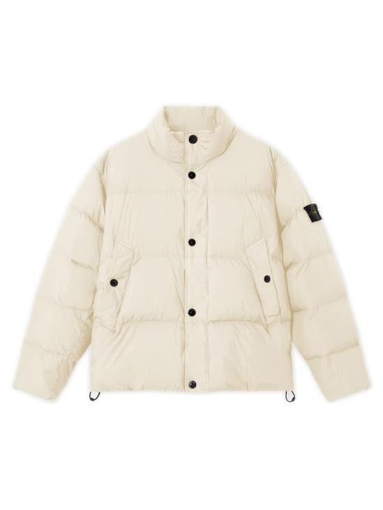 26FW 스톤 아일랜드 윈드 레지스턴트 & 안티드롭 다운 재킷 윈드 레지스턴트 & 안티드롭 다운 재킷 L2S154100109S0A23V0093 BIANCO