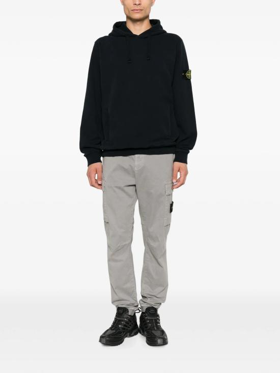 26FW 스톤 아일랜드 오가닉 코튼 플리스 후드 L2S156100048S0A20V0020 BLU - STONE ISLAND