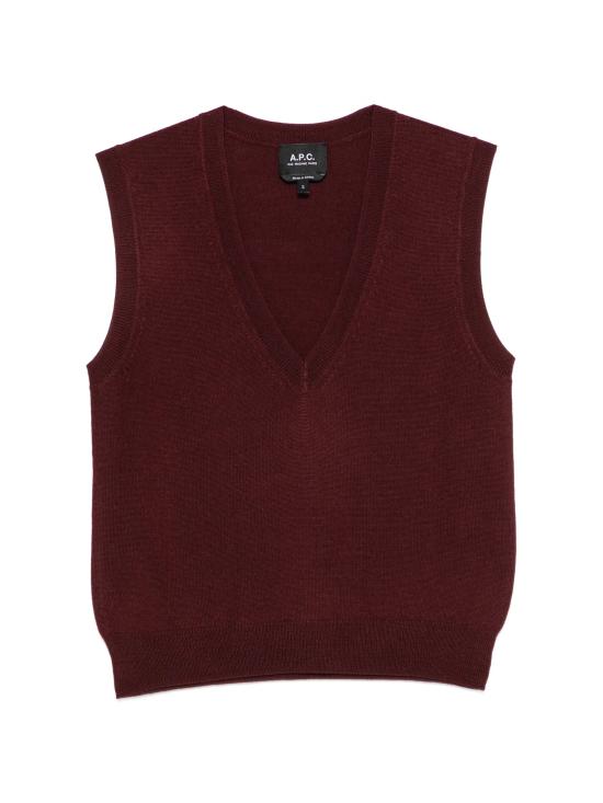 26FW 아페쎄 스웨터 WVAXUF22361GAC ROSSO