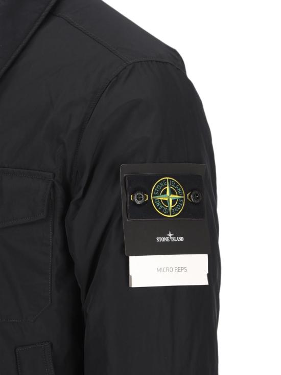 26FW 스톤 아일랜드 마이크로 랩스 다운 코치 자켓 마이크로 랩스 다운 코치 자켓 L2S154100022S0A26V0029 NERO - STONE ISLAND