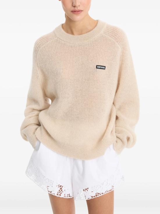 26FW 로테이트 바이 크리스텐슨 스트레이트 팬츠 116281400 BIANCO - ROTATE BY BIRGERCHRISTENSEN