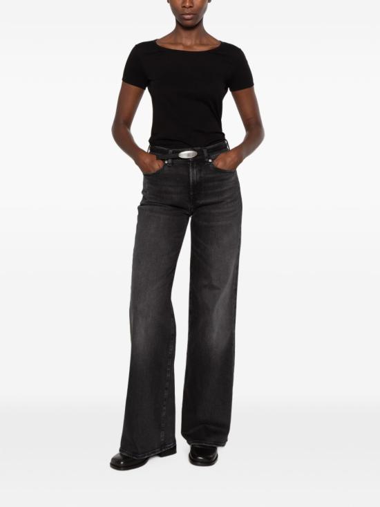 26FW 세븐포올맨카인드 스트레이트 팬츠 7UG20C32U73NS Black - 7 FOR ALL MANKIND
