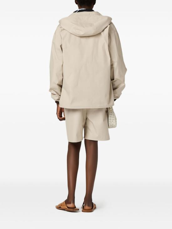 26FW 미우미우 코튼 캐주얼 재킷 MQ000212NSSOOOF0A08 Beige - MIU MIU
