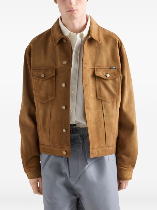 26FW 프라다 무스탕 UPW621162OSOOOF0005 Brown - PRADA