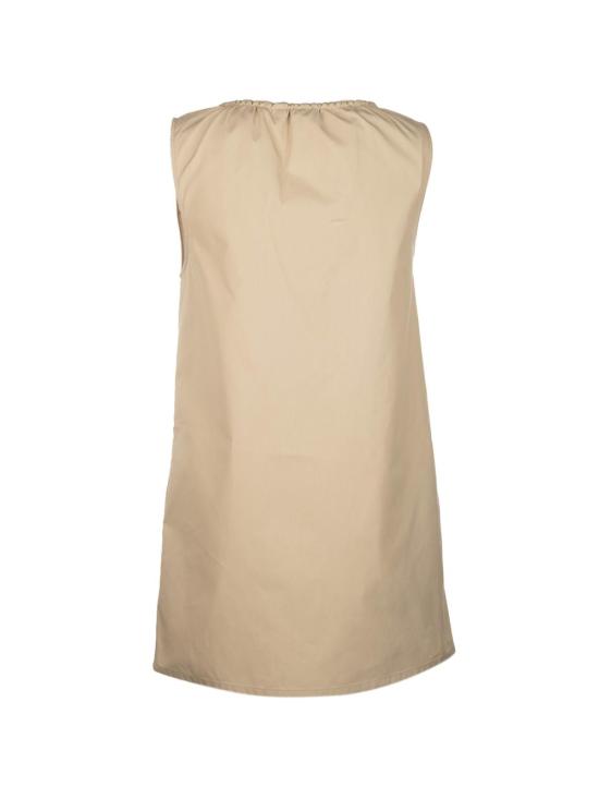 26FW 미우미우 미디 원피스 MF641412NSSOOOF0A08 Beige - MIU MIU