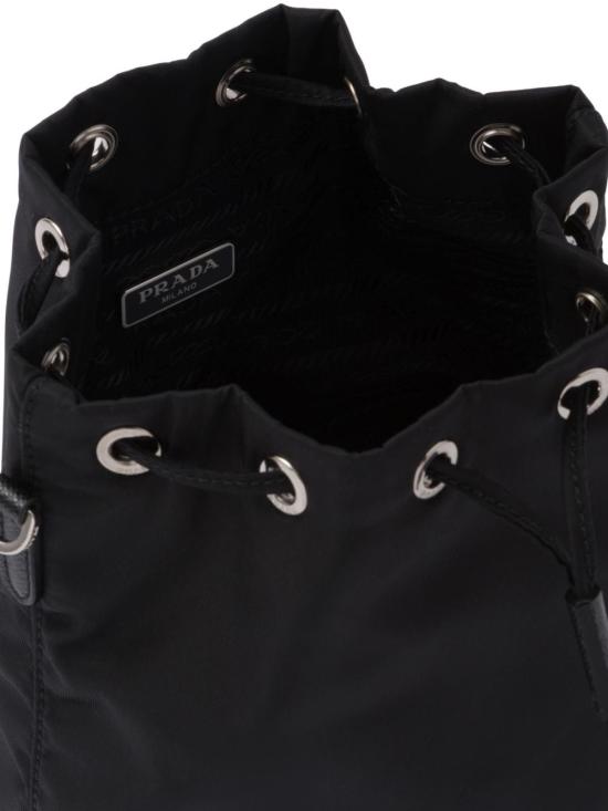 26FW 프라다 삼각로고 리나일론 버킷백 1NS369R067F0002 Black - PRADA
