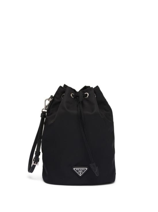 26FW 프라다 삼각로고 리나일론 버킷백 1NS369R067F0002 Black