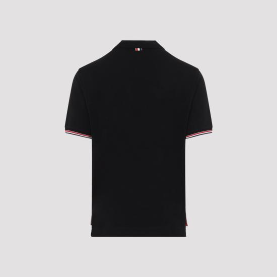 26FW 톰브라운 반팔 티셔츠 MJP254AJ0301 001 BLACK - THOM BROWNE