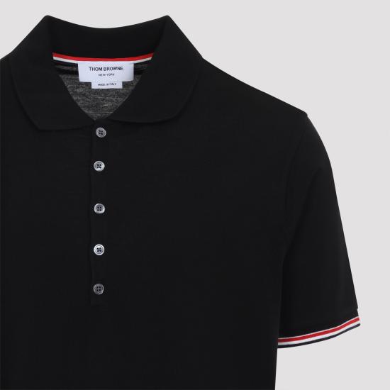 26FW 톰브라운 반팔 티셔츠 MJP254AJ0301 001 BLACK - THOM BROWNE