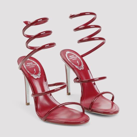 26FW 르네 카오빌라 샌들 C12351105V001X118 SCARLET RED - RENE CAOVILLA