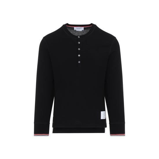 26FW 톰브라운 반팔 티셔츠 MJS319AJ0301 001 BLACK