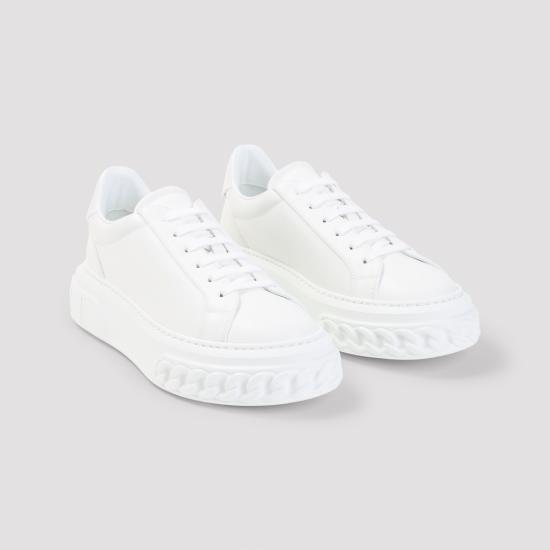 26FW 카사데이 스니커즈 2X869T0201C18639999 BIANCO WHITE - CASADEI