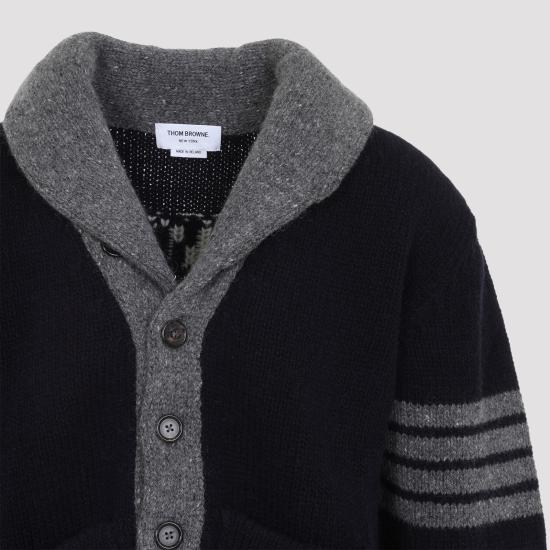 26FW 톰브라운 가디건 MKJ146BY1047 415 BLUE - THOM BROWNE