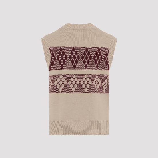 26FW 드리스 반 노튼 니트 베스트 2620212254707 106 NUDE NEUTRALS - DRIES VAN NOTEN