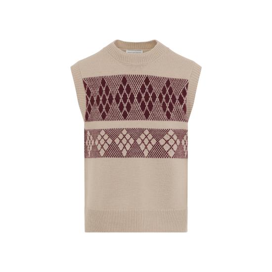 26FW 드리스 반 노튼 니트 베스트 2620212254707 106 NUDE NEUTRALS