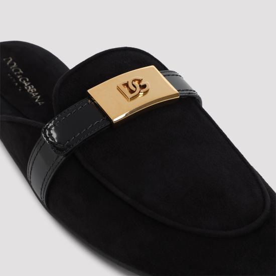 26FW 돌체앤가바나 뮬/슬리퍼 CI0231A3S71 80999 BLACK - DOLCE & GABBANA