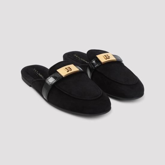 26FW 돌체앤가바나 뮬/슬리퍼 CI0231A3S71 80999 BLACK - DOLCE & GABBANA