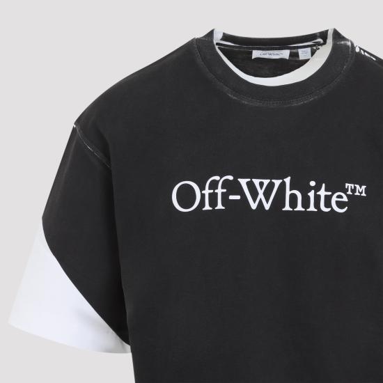 26FW 오프화이트 반팔 티셔츠 44MAA120F26J01D100 WHITE - OFF WHITE