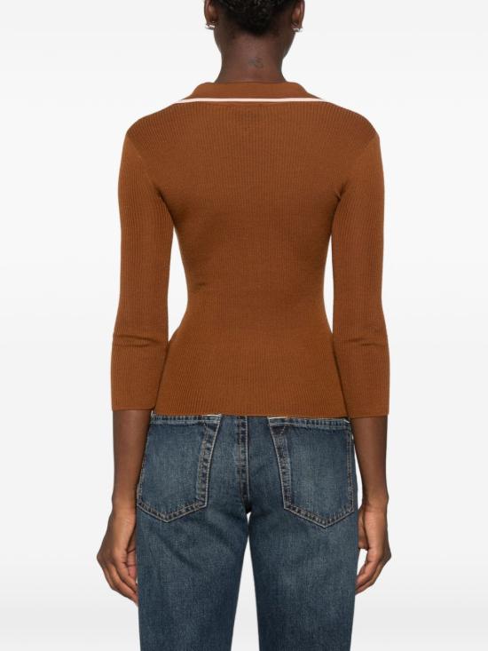 26FW 엘리자베타프랜치 스웨터 MK17B66E2 FQ4 NUDE NEUTRALS - ELISABETTA FRANCHI