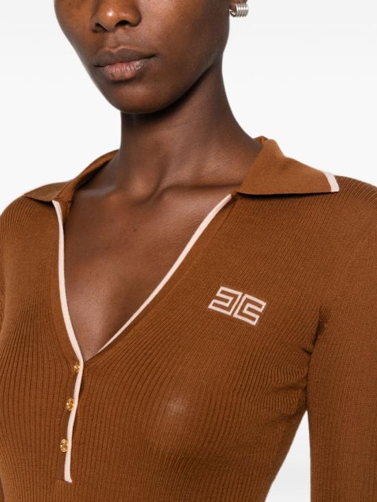 26FW 엘리자베타프랜치 스웨터 MK17B66E2 FQ4 NUDE NEUTRALS - ELISABETTA FRANCHI