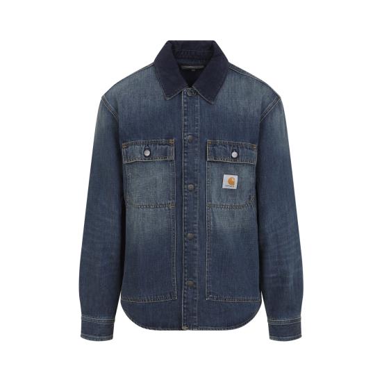 26FW 칼하트 WIP 데님 자켓 I0375324534Q BLUE