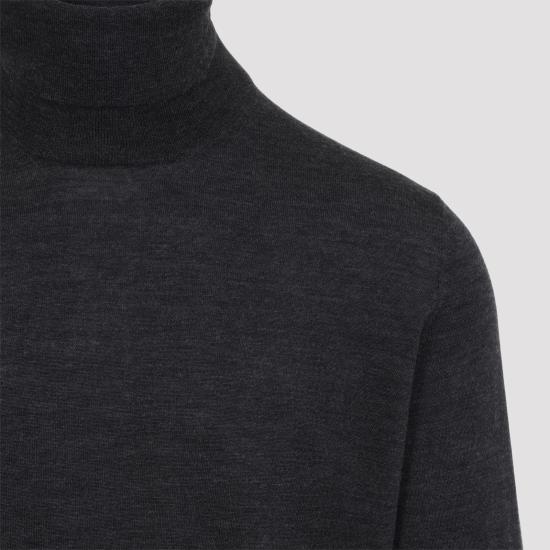 26FW 브루넬로 쿠치넬리 롤 넥 스웨터 M2400103 C055A GREY - BRUNELLO CUCINELLI
