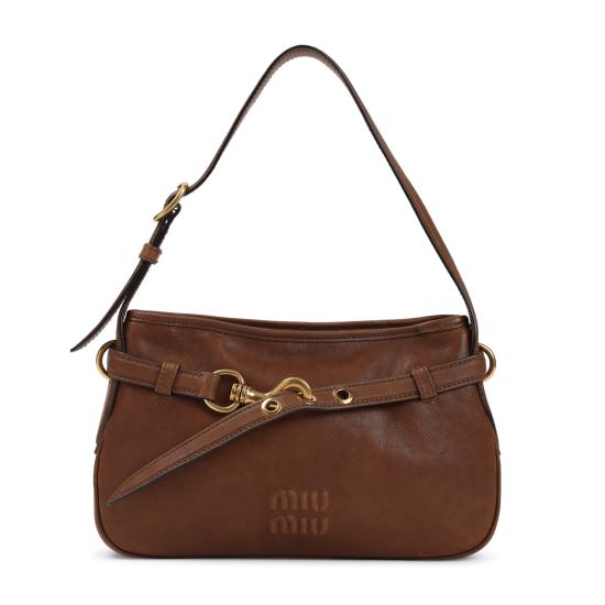 26FW 미우미우 숄더백 5BC214VOOO2BBL F0316 BROWN