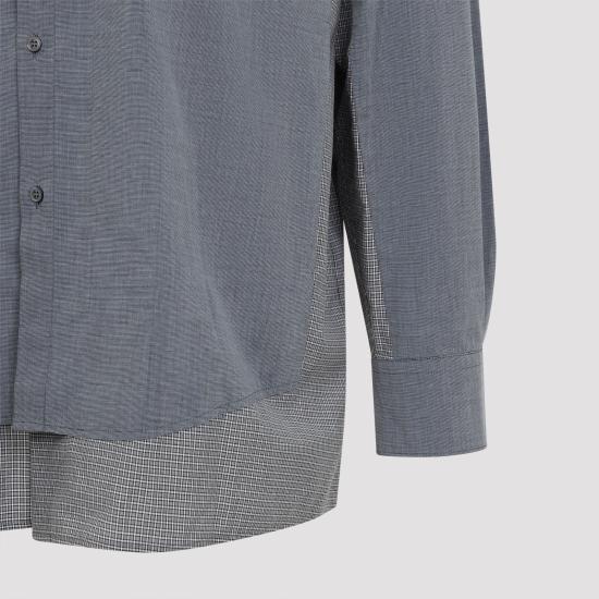 26FW 마르지엘라 긴팔 셔츠 S50DT0079MTN181 961 BLUE - MAISON MARGIELA