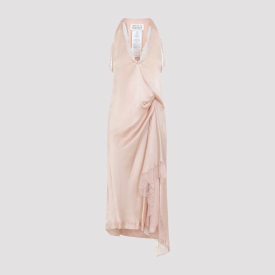 26FW 마르지엘라 미디 원피스 S51DD0071M36047 217 PINK PURPLE - MAISON MARGIELA
