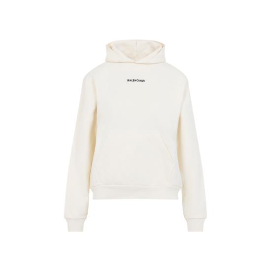 26SS 발렌시아가 후드 티셔츠 851238TTVJ2 2884 NUDE NEUTRALS