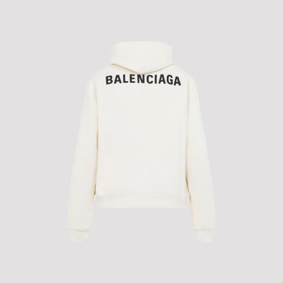 26SS 발렌시아가 후드 티셔츠 851238TTVJ2 2884 NUDE NEUTRALS - BALENCIAGA
