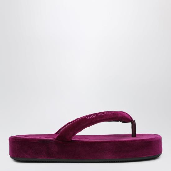 26FW 발렌시아가 제트 랙 통 슬라이드 869749WCDQ0 5590 PINK PURPLE