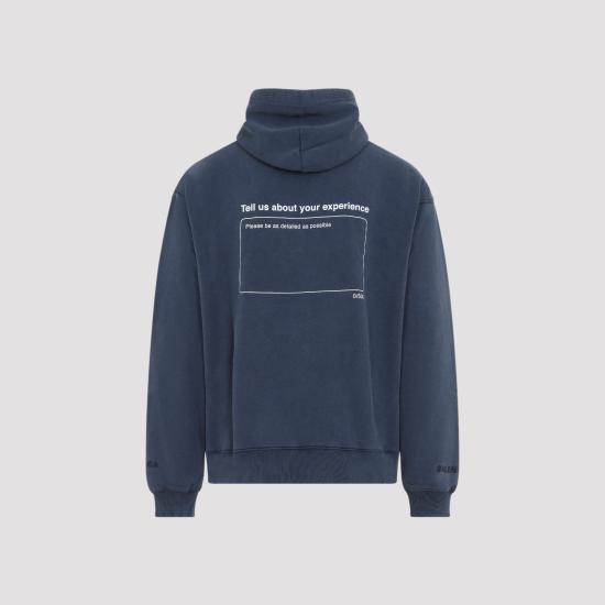 26SS 발렌시아가 후드 티셔츠 858143TTVL5 8806 BLUE - BALENCIAGA